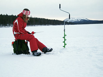 Idre Fjäll i bakgrunden