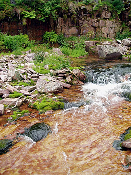 Fulufjället, sandsten