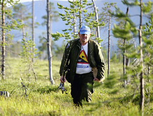 Att gå i myr "suger"