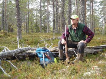 Älgjägare på pass