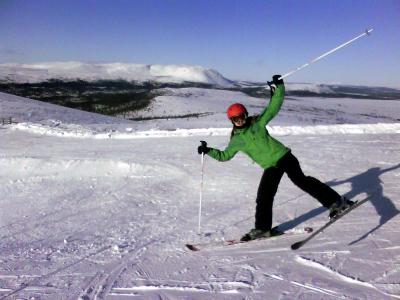 Nipfjället i bakgrunden