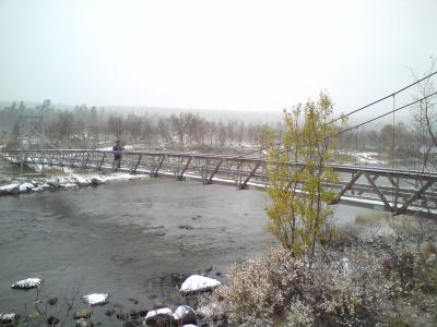 Hängbron över Grövlan