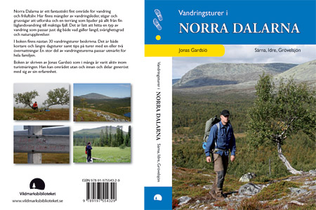 Omslag "Vandringsturer i norra Dalarna"