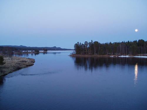 Österdalälvens inlopp i Idresjön